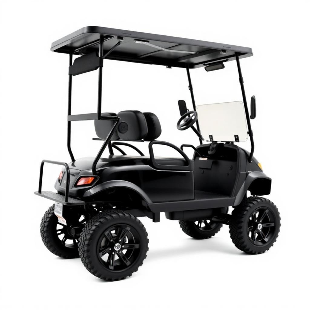 Spirk Fairway 4 Lifted Electric Golf Cart